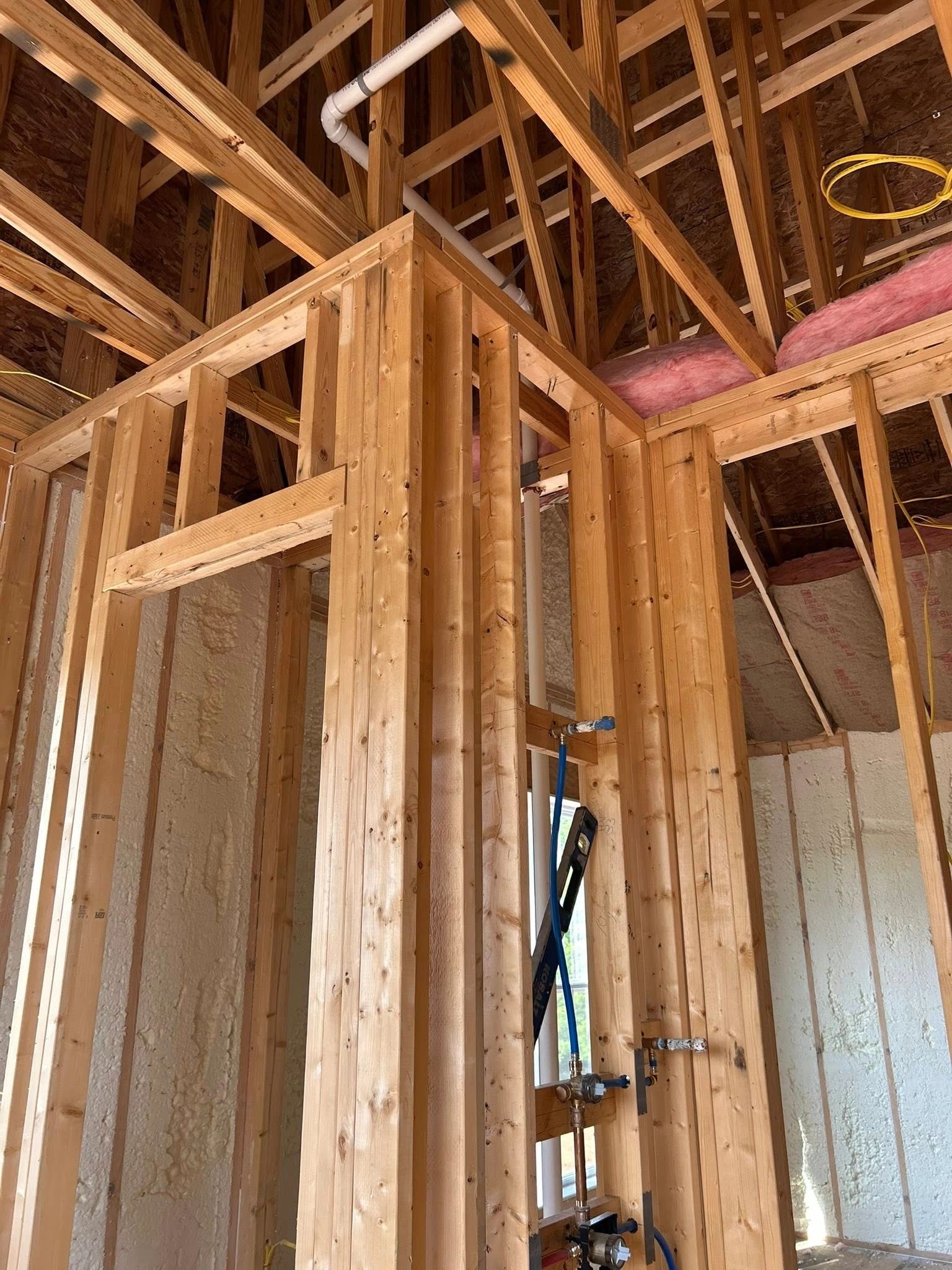 New construction framing